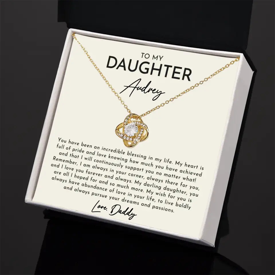 To My Daughter - Personalized Beautiful Gift Set