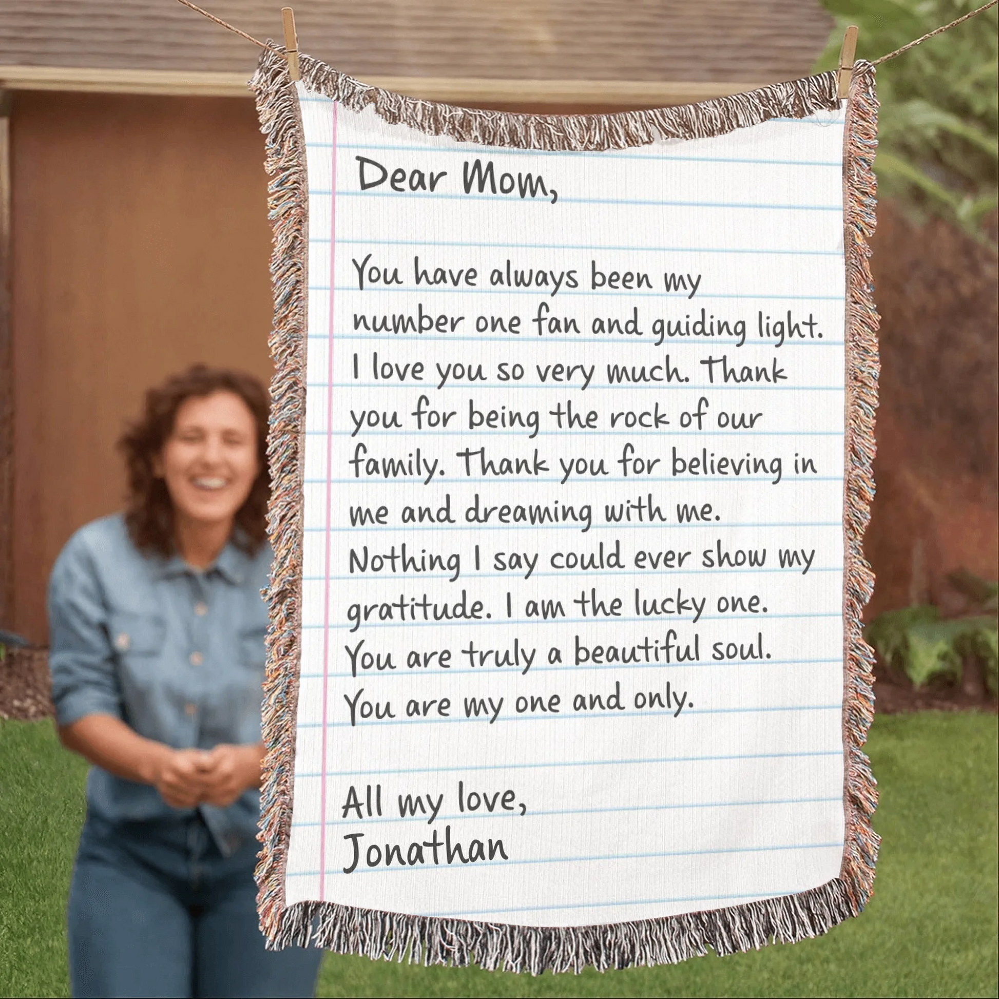 Heirloom Woven Blanket 37x52