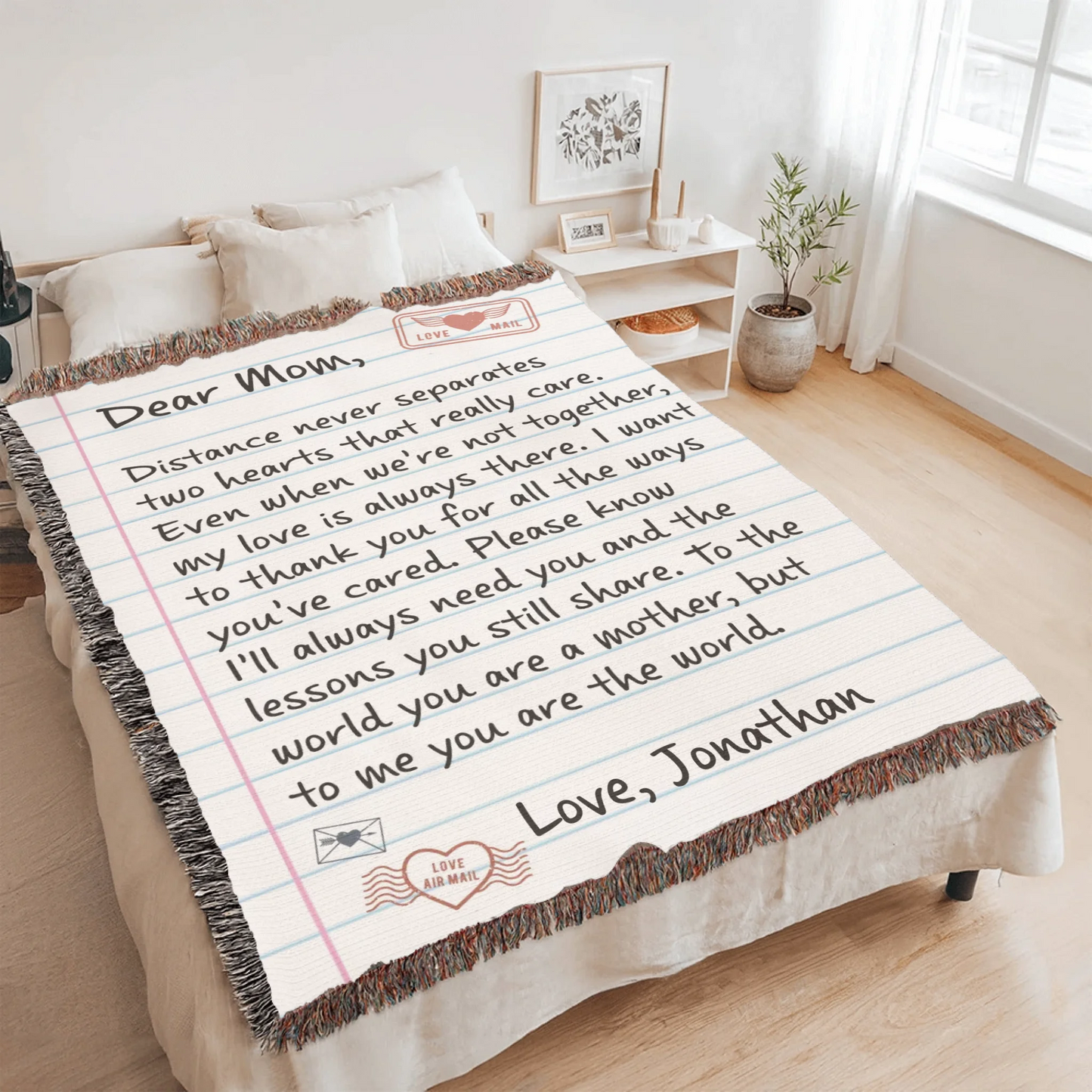 Heirloom Woven Blanket 60x80 Vertical 3