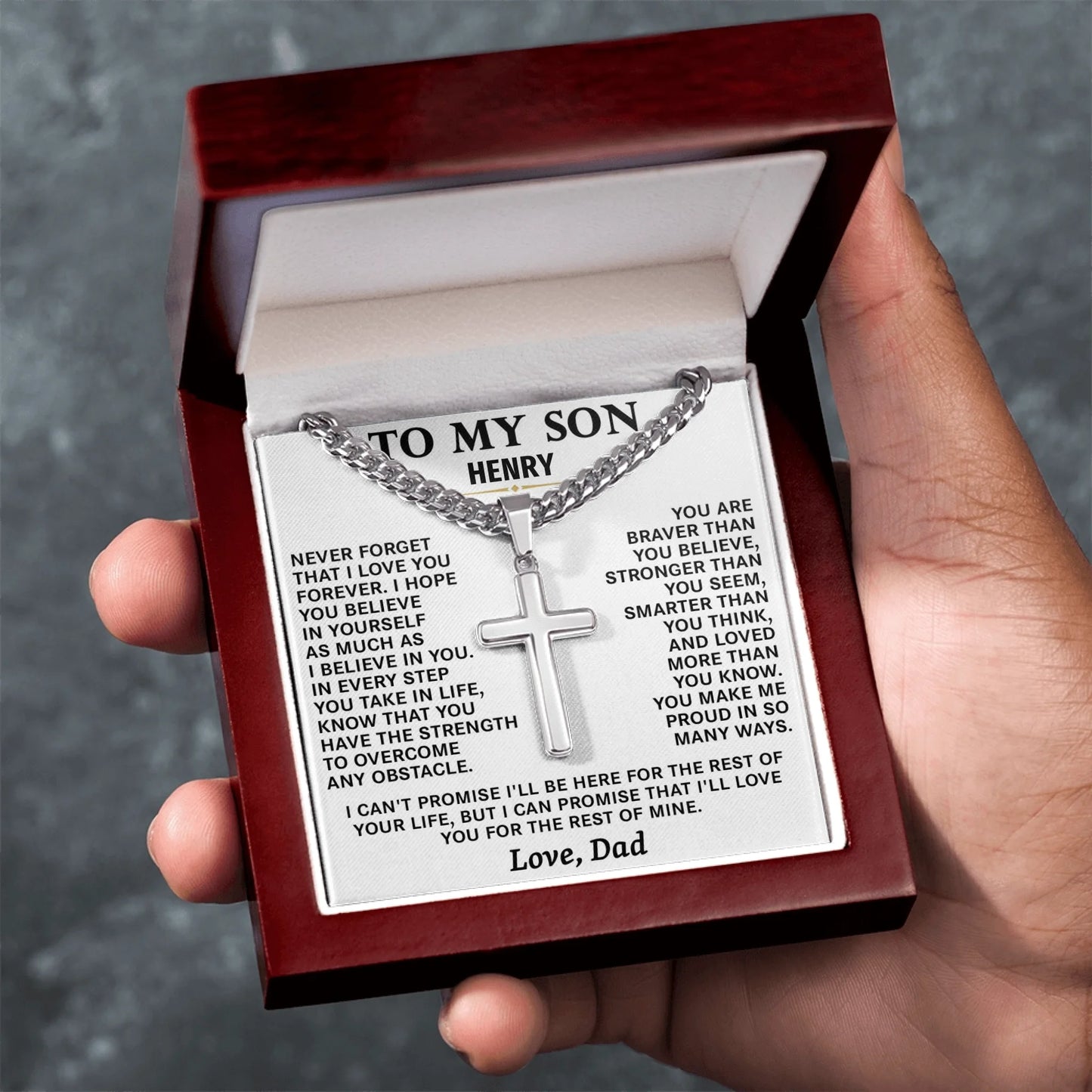 Cross Necklace 1