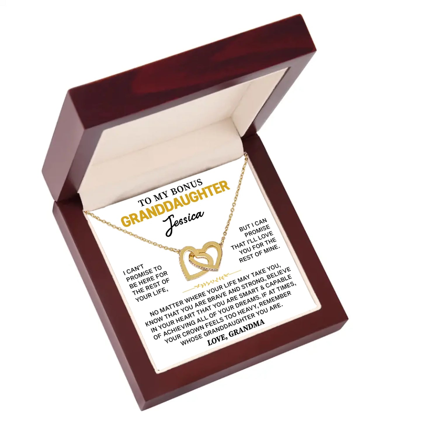 Bonus Granddaughter Gift - Personalized Beautiful Gift Set