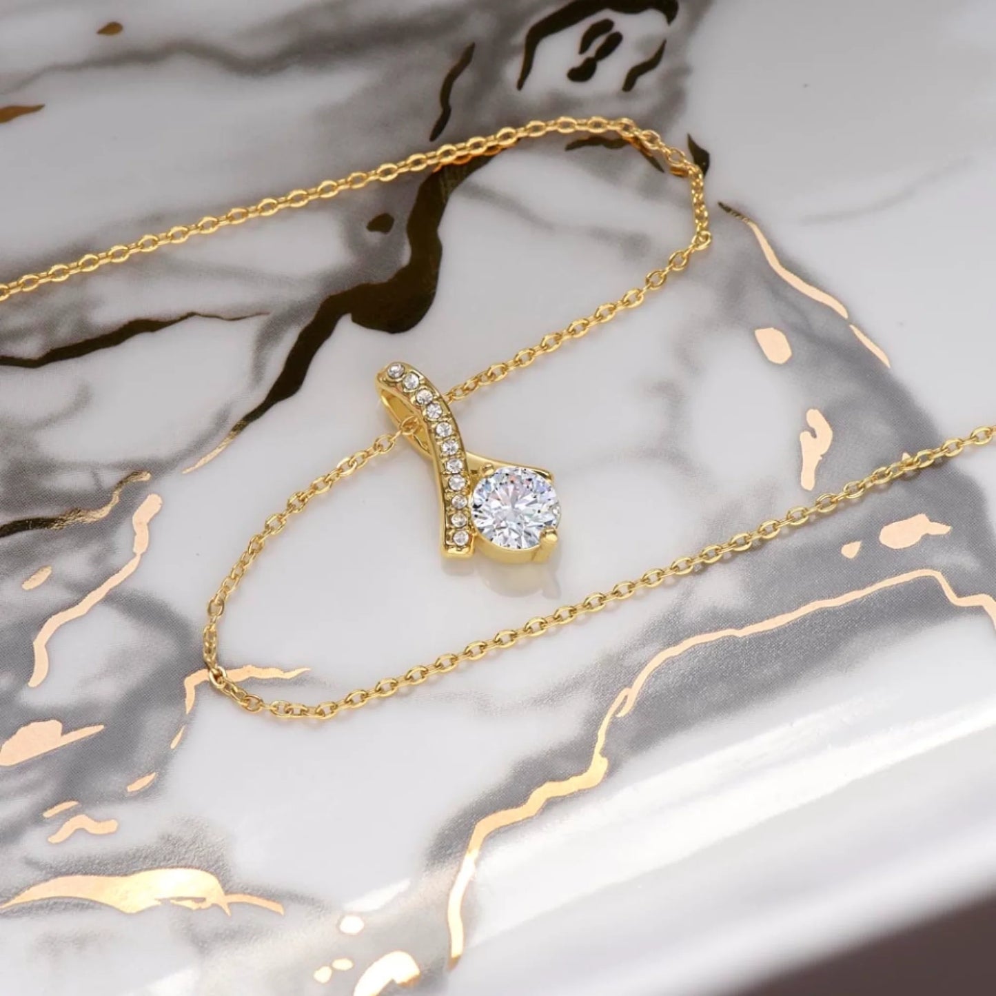 Daughter in Law Gift - Personalized Necklace Gift Set - DIL1