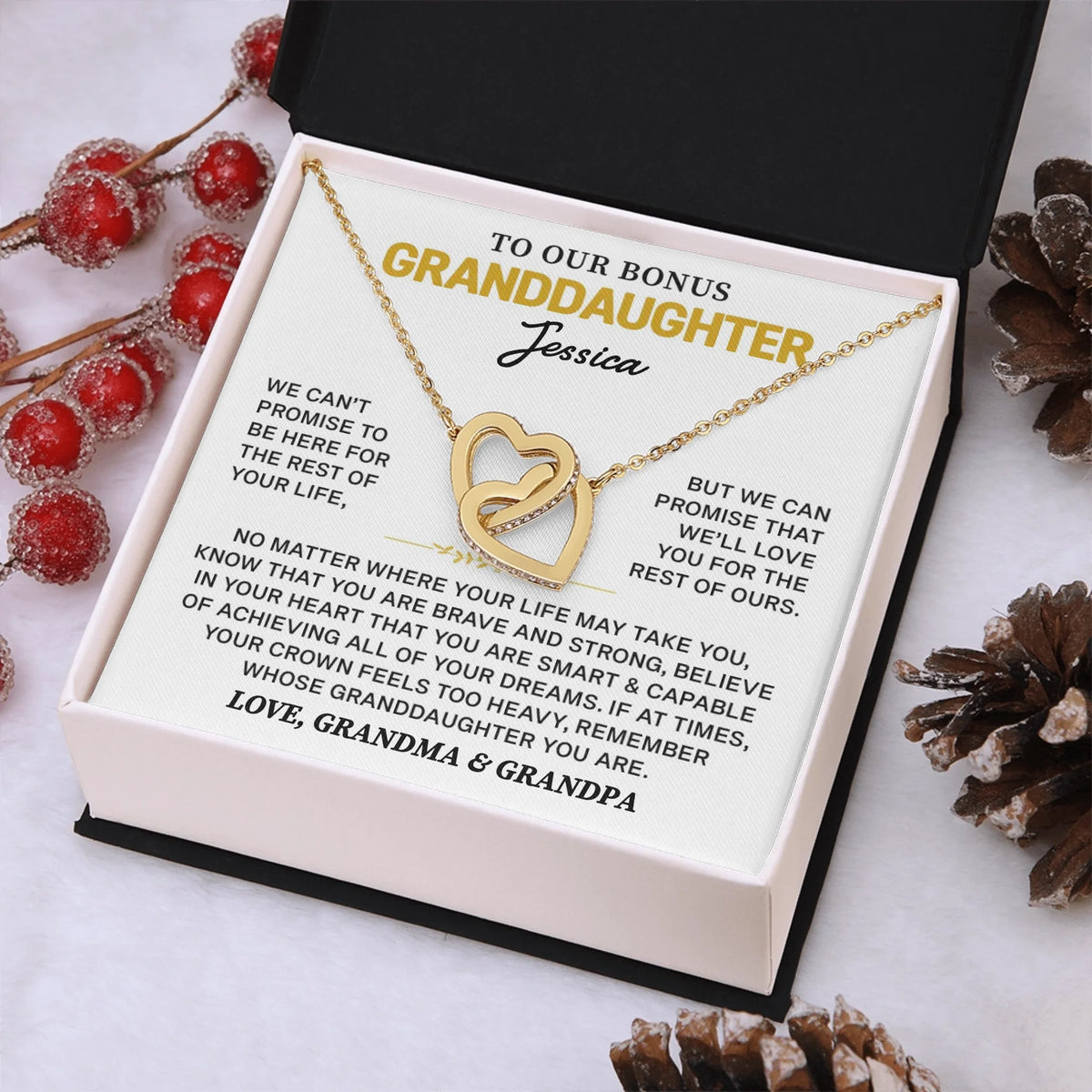 Interlocking Hearts Gold N4