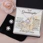 Gifts For Granddaughter From Grandma - To My Granddaughter Necklace Earing Set