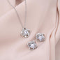 Gifts For Granddaughter - To My Granddaughter Necklace Earing Set