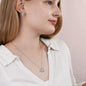 Custom name Knot earing
