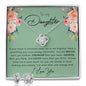Custom name Knot earing