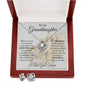 Gifts For Granddaughter From Grandma - To My Granddaughter Necklace Earing Set