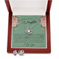 Custom name Knot earing