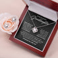 Gifts For Granddaughter - To My Granddaughter Necklace Earing Set