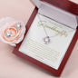 Gifts For Granddaughter - To My Granddaughter Necklace Earing Set