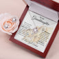 Gifts For Granddaughter From Grandma - To My Granddaughter Necklace Earing Set
