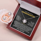 Gifts For Granddaughter From Grandpa - To My Granddaughter Necklace Earing Set