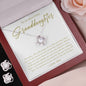 Gifts For Granddaughter - To My Granddaughter Necklace Earing Set