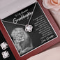 Gifts For Granddaughter From Grandpa - To My Granddaughter Necklace Earing Set