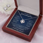 Gifts For Granddaughter - To My Granddaughter Necklace Earing Set