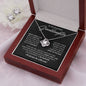 Gifts For Granddaughter - To My Granddaughter Necklace Earing Set