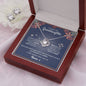 Gifts For Granddaughter From Grandma - To My Granddaughter Necklace Earing Set