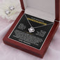Gifts For Granddaughter From Grandpa - To My Granddaughter Necklace Earing Set