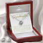 Gifts For Granddaughter - To My Granddaughter Necklace Earing Set