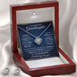 Gifts For Granddaughter - To My Granddaughter Necklace Earing Set