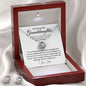 Gifts For Granddaughter - To My Granddaughter Necklace Earing Set