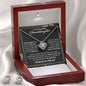 Gifts For Granddaughter - To My Granddaughter Necklace Earing Set
