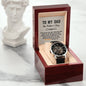 To My Dad On Father' s Day Gift - Luxury Openwork Watch