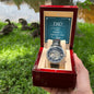 Dad a sons first Hero - Luxury Openwork Watch