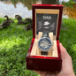 Dad I know you have loved me - Luxury Openwork Watch