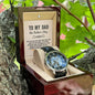 To My Dad On Father' s Day Gift - Luxury Openwork Watch