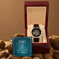 Dad a sons first Hero - Luxury Openwork Watch
