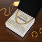 Gifts For Bonus Son, To My Bonus Son Cuban Link Chain