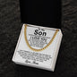 Son Gift From Mom - Cuban Link Chain