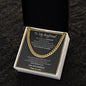 Gift For Boyfriend - Cuban Link Necklace