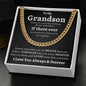 Grandson Gifts From Grandparents - CUBAN LINK