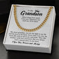Grandson Gifts From Grandparents - CUBAN LINK