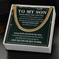 SON #8 CUBAN LINK
