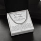Promise Necklace Gift For Him - Cuban Chain Link Gift For Boyfriend