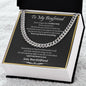 Gift For Boyfriend - Cuban Link Necklace