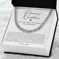 Promise Necklace Gift For Him - Cuban Chain Link Gift For Boyfriend