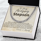 Gifts For Bonus Son, To My Bonus Son Cuban Link Chain