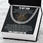 Son Gifts From Mom and Dad - Cuban Link Chain