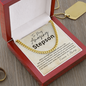 Gifts For Bonus Son, To My Bonus Son Cuban Link Chain