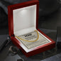 To My Man Cuban Chain Necklace, Husband Gifts from Wife, Gifts for Him - CUBAN LINK