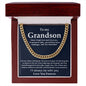 Grandson Gifts From Grandparents - CUBAN LINK
