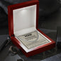 To My Man Cuban Chain Necklace, Husband Gifts from Wife, Gifts for Him - CUBAN LINK