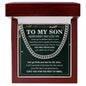 SON #8 CUBAN LINK
