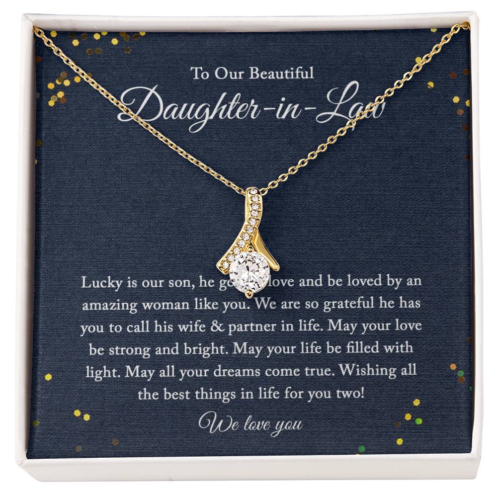 Daughter in Law Gift - Necklace Gift for Daughter-In-Law