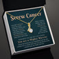 Encouragement Gifts for Women, Cancer Survivor Necklace, Inspirational Sympathy Cheer Up Gifts